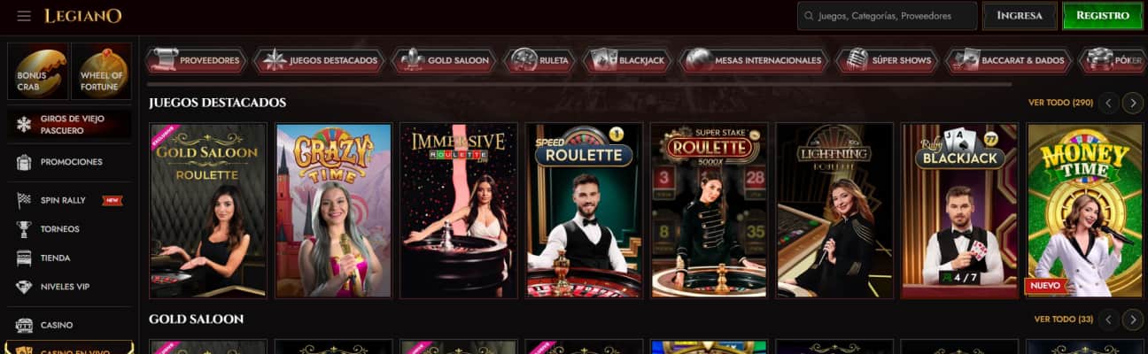 Legiano programa VIP